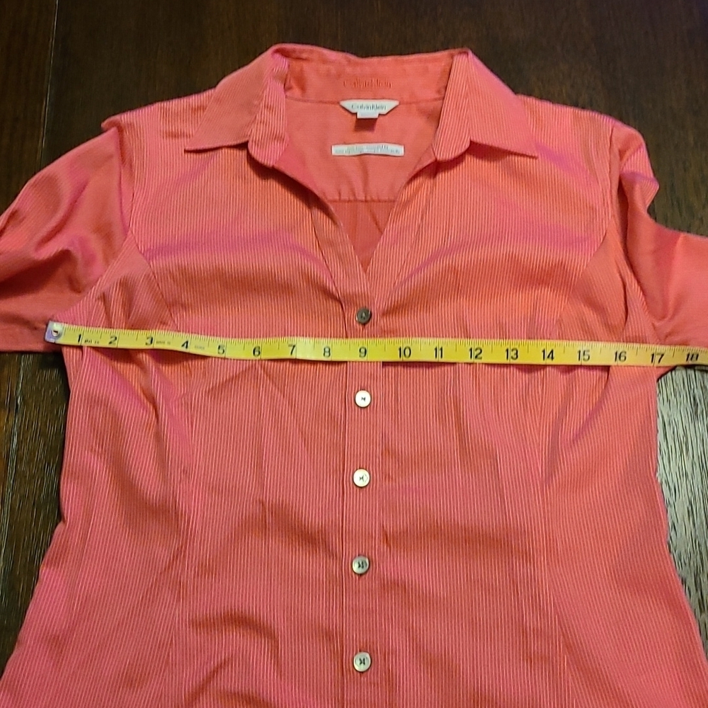 Calvin Klein button down blouse - Picture 6 of 7